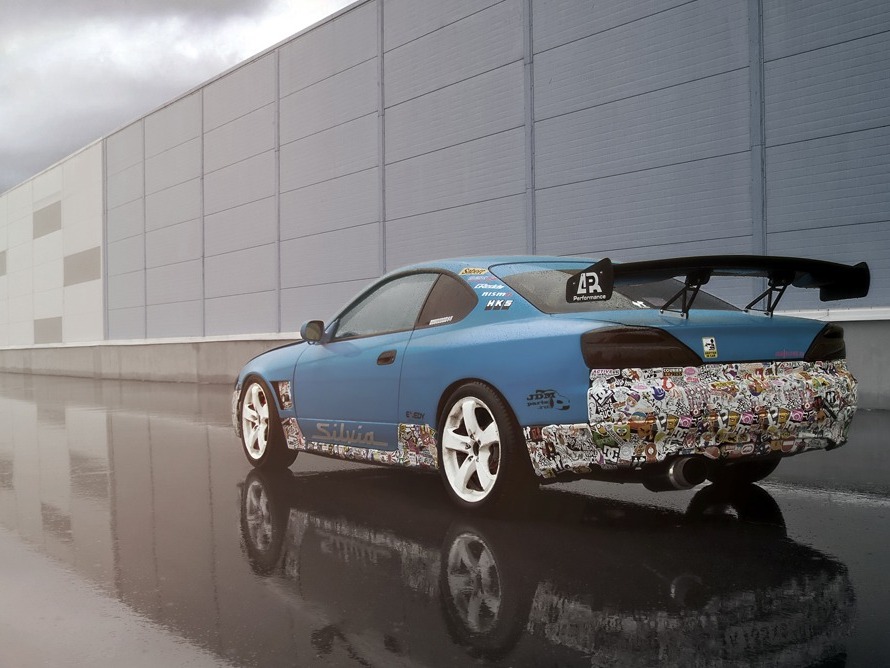 Nissan silvia sticker bomb #5